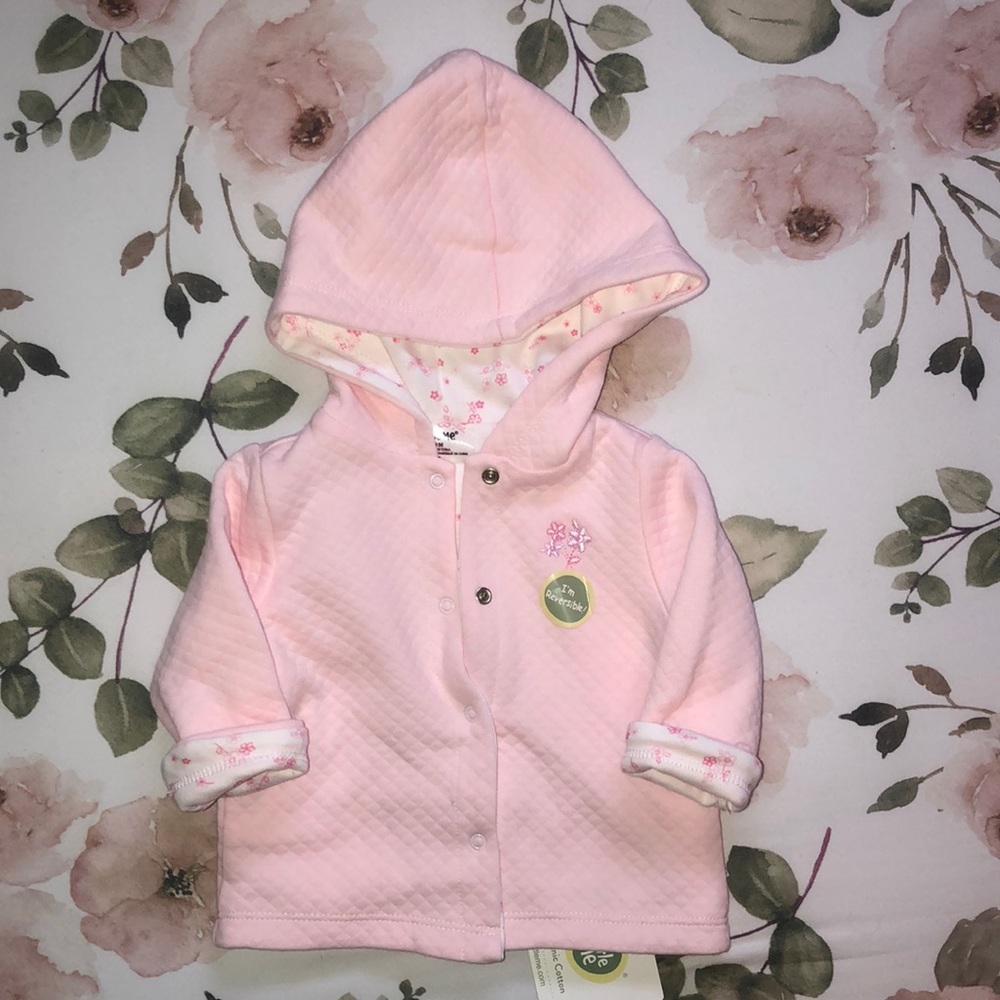 NEW Little Me Reversible Hoodie